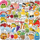 50 / 100pcs Punny Rewards Stickers — Waterproof Vinyl Teacher & Classroom Motivational Stickers